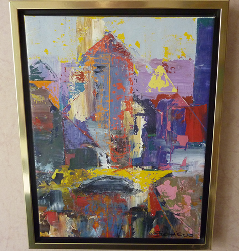 Bernadette Saunier Moery Artiste peintre art recup