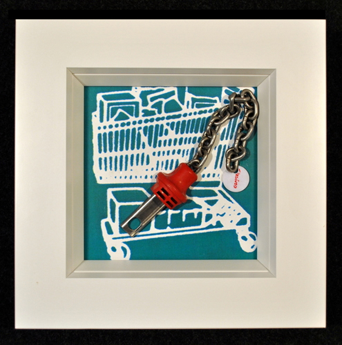 Bernadette Saunier Moery artiste peintre art recup Geneve