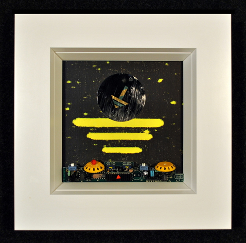 Bernadette Saunier Moery artiste peintre at recup Geneve